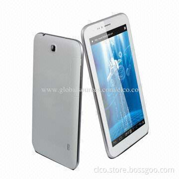 7-inch 3G Tablet PC with Google's Android 4.2 OS, MTK6572 Dual-core Processor